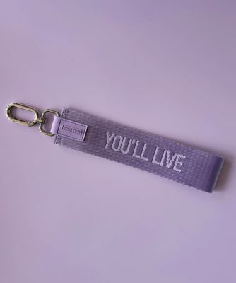 Classy Cards Wristlet Keychain You'll Live