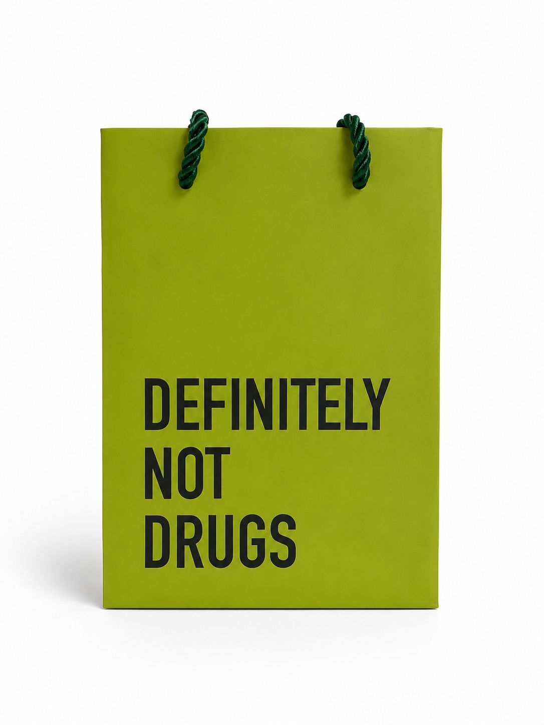 Classy Cards Gift Bag Small Not Drugs