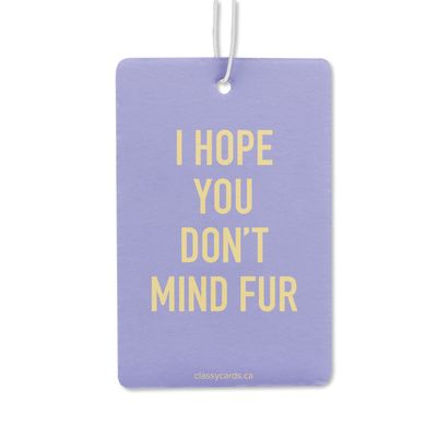 Classy Cards Air Freshener Mind Fur