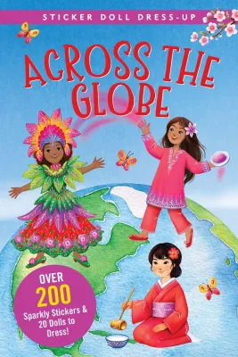 Peter Pauper Sticker Doll Dress Up Book Across The Globe Peter Pauper Sticker Doll Dress Up Book Across The Globe