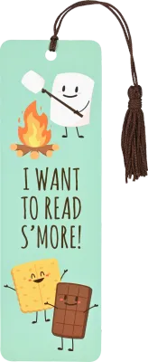 Peter Pauper Bookmark I Want To Read S'More! Peter Pauper Bookmark I Want To Read S'More!