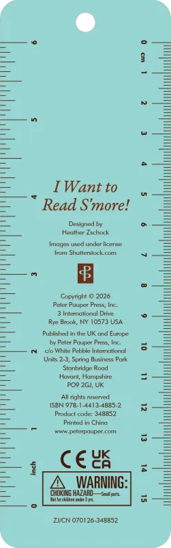 Peter Pauper Bookmark I Want To Read S'More!