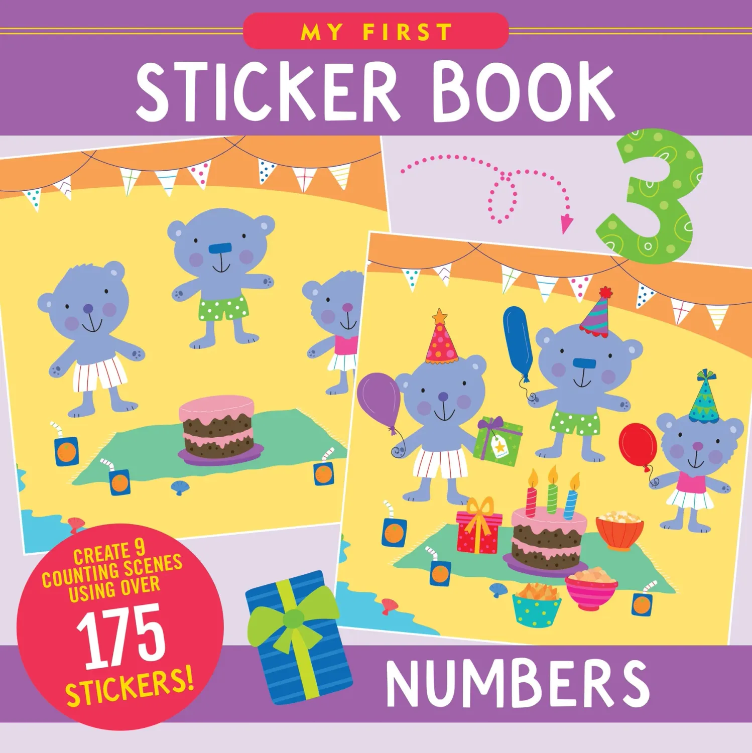 Peter Pauper My First Sticker Book Numbers