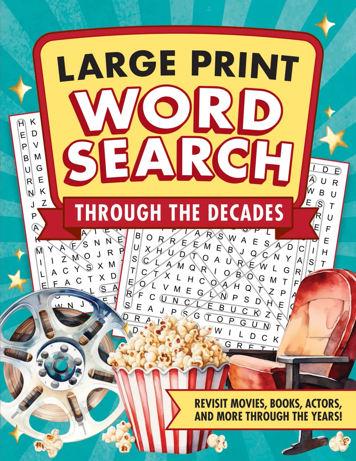 Peter Pauper Large Print Word Search Through The Decades