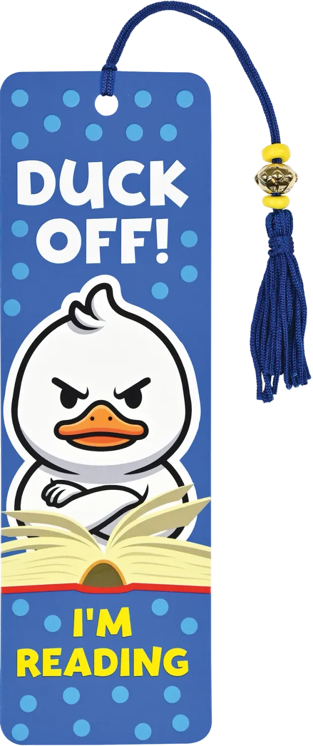 Peter Pauper Bookmark Duck Off, I'm Reading Peter Pauper Bookmark Duck Off, I'm Reading