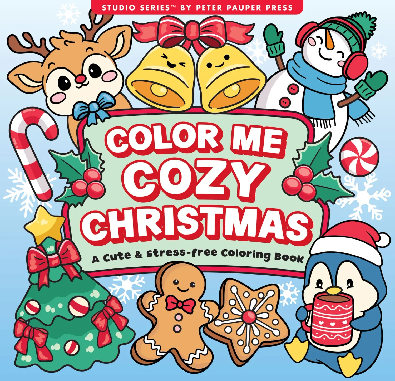 Peter Pauper Coloring Book Color Me Cozy Christmas