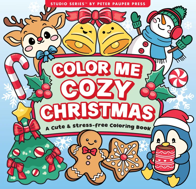Peter Pauper Coloring Book Color Me Cozy Christmas Peter Pauper Coloring Book Color Me Cozy Christmas