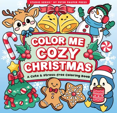 Peter Pauper Coloring Book Color Me Cozy Christmas