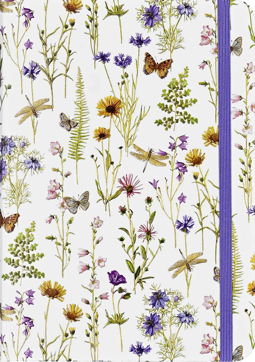 Peter Pauper Internet Log Book Large Wildflower Garden