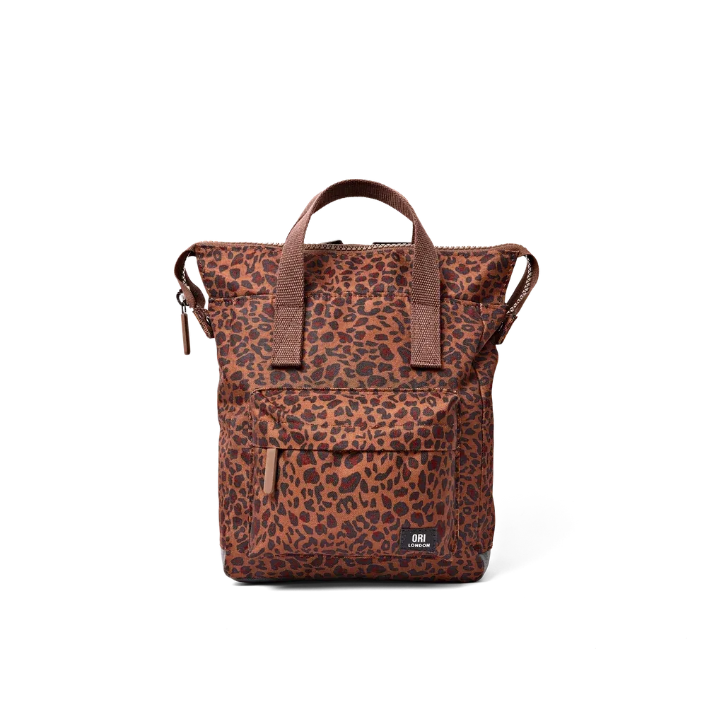 ORI London Bantry Backpack Mini Leopard