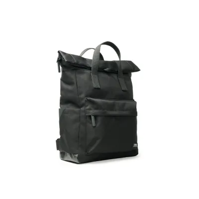 ORI London Canfield Roll Top Backpack All Black