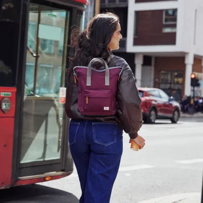 ORI London Bantry Backpack Royal Burgundy