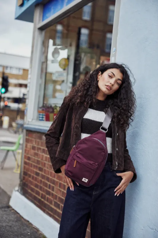 ORI London Willesden Sling Bag Royal Burgundy