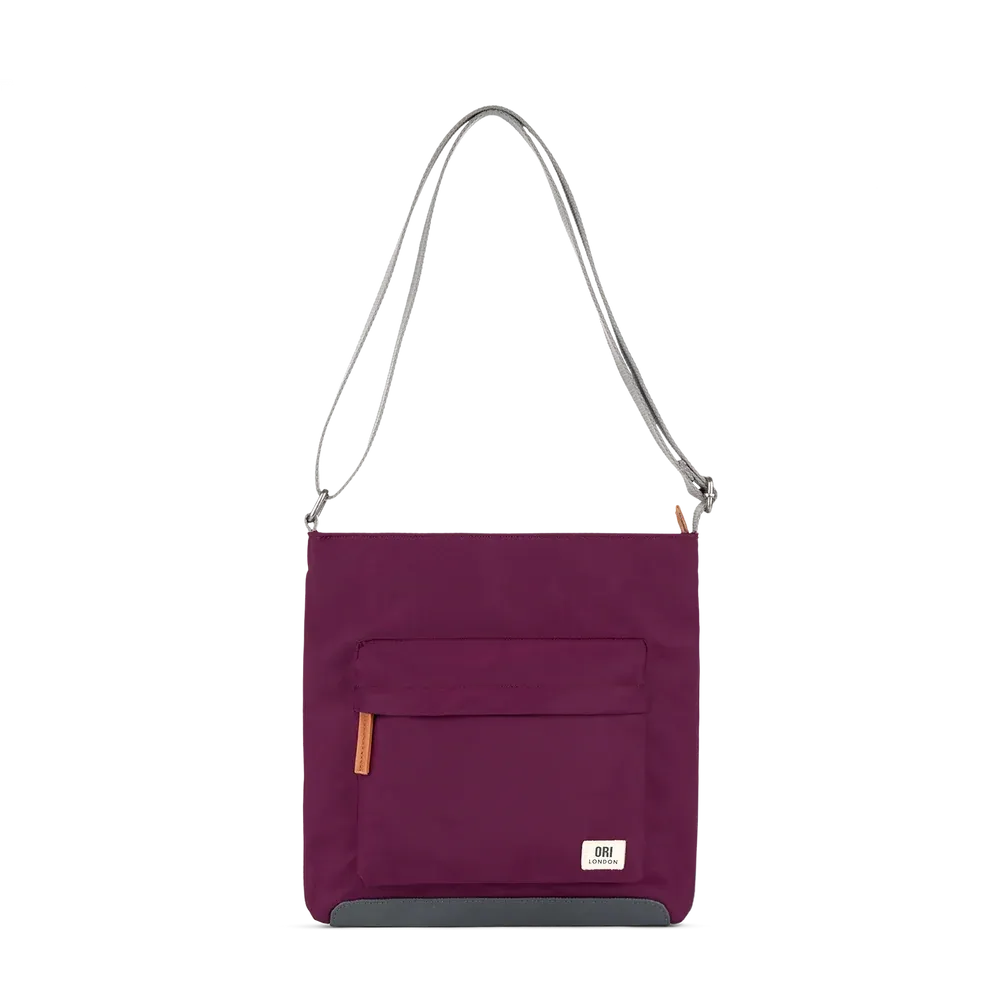 ORI London Kennington Crossbody Bag Royal Burgundy