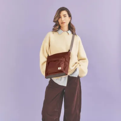 ORI London Kennington Crossbody Bag Rocky Road
