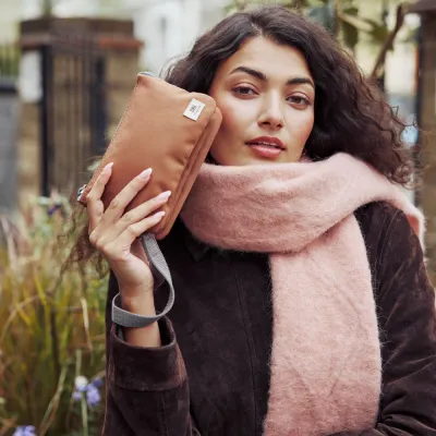ORI London Carnaby Wallet Medium Cinnamon