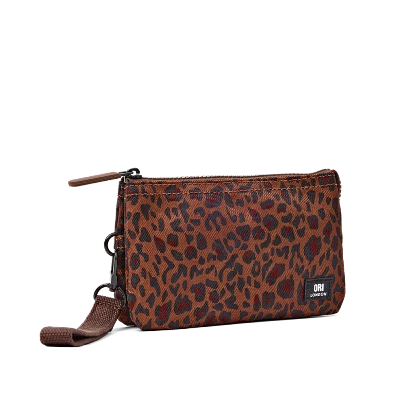 ORI London Carnaby Wallet Medium Mini Leopard