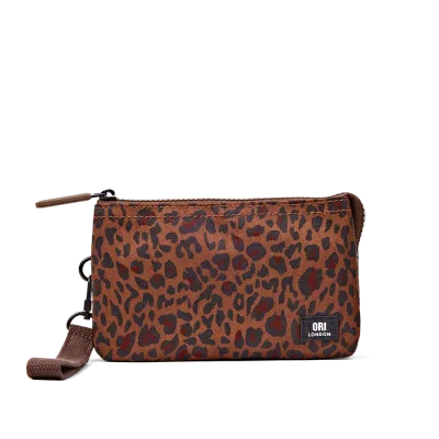 ORI London Carnaby Wallet Medium Mini Leopard