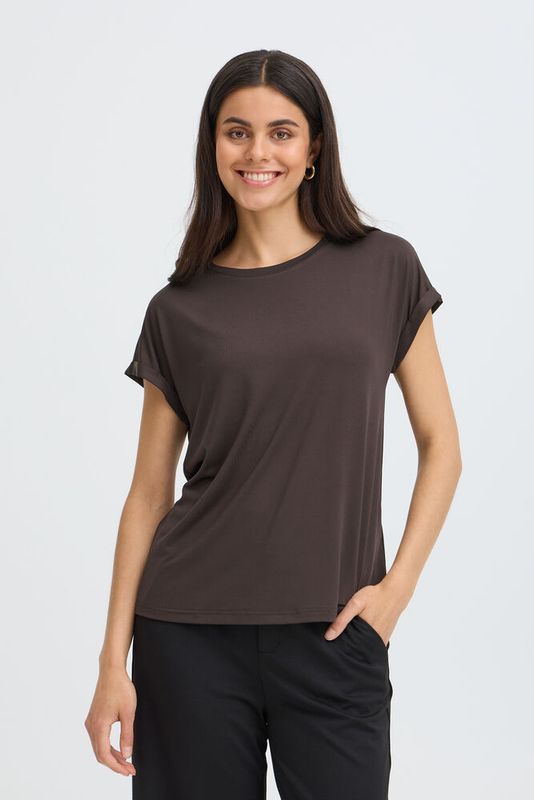 Fransa FRSeen Tee Hot Fudge Fransa FRSeen Tee Hot Fudge