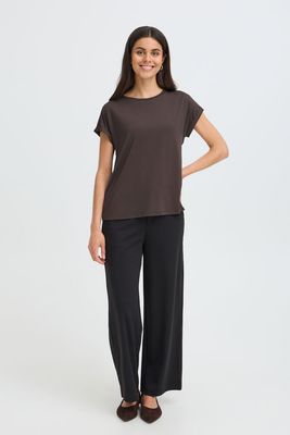 Fransa FRSeen Tee Hot Fudge