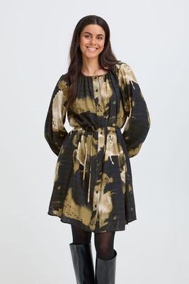 Fransa FRAriana Dress Ink Salute Fransa FRAriana Dress Ink Salute