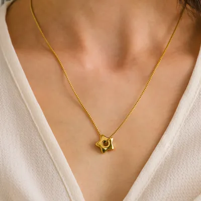 Lover's Tempo Waterproof Starm Charm Necklace