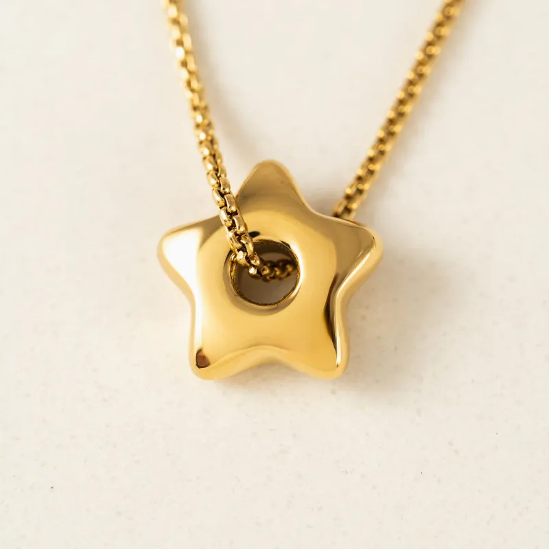Lover's Tempo Waterproof Starm Charm Necklace