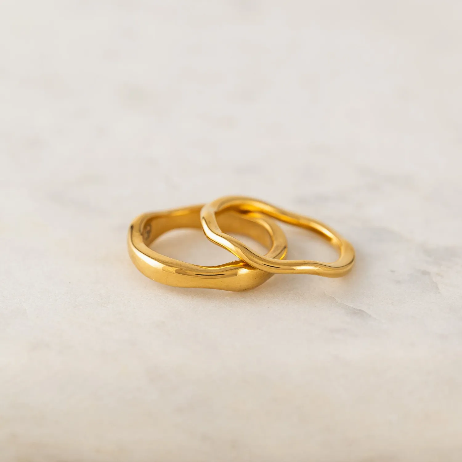 Lover's Tempo Waterproof Coral Ring Set Lover's Tempo Waterproof Coral Ring Set
