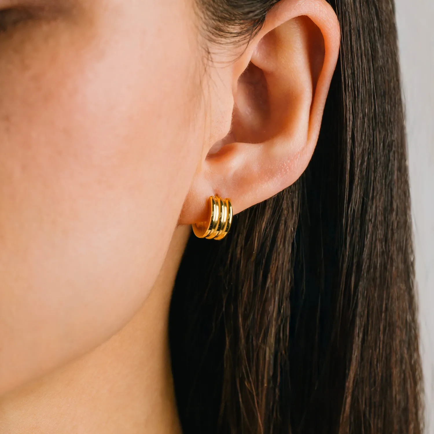 Lover's Tempo Waterproof Baby Hailey Hoop Earrings
