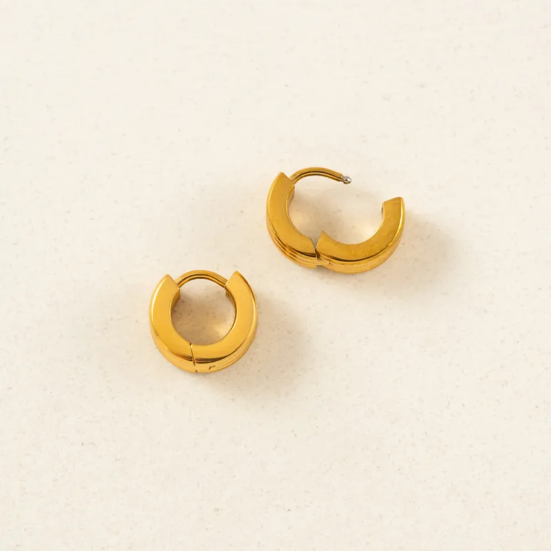 Lover's Tempo Waterproof Baby Hailey Hoop Earrings