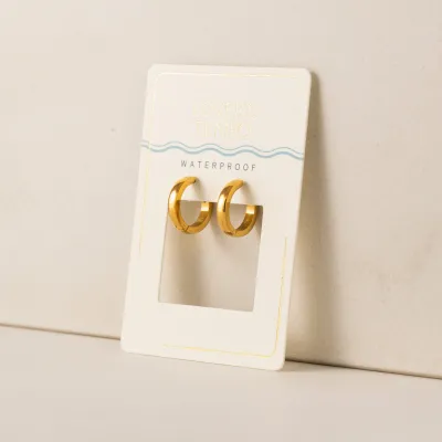 Lover's Tempo Waterproof Maya 16mm Earrings