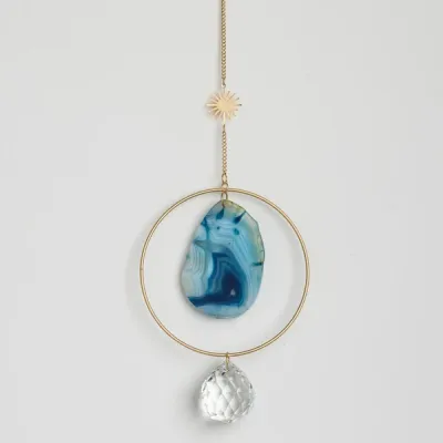 Scout Stone Suncatcher Sun/Blue Agate