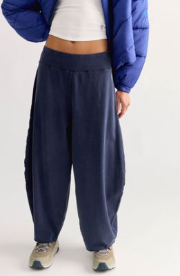Free People Hot Shot Easy Pant True Navy