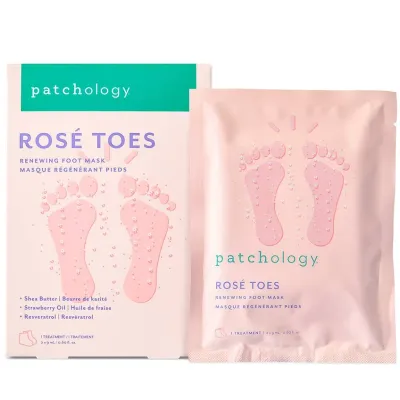 Patchology Rose Toes Renewing Foot Mask