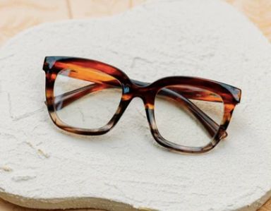 Peepers Cleo Brown Ombre Horn Peepers Cleo Brown Ombre Horn