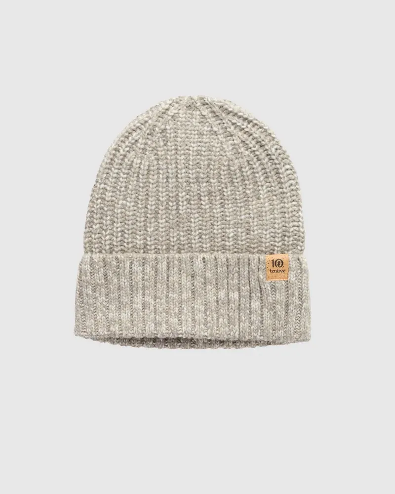 Ten Tree Mitchell Beanie Ashwood Heather