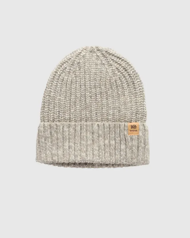 Ten Tree Mitchell Beanie Ashwood Heather