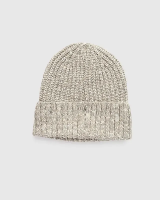 Ten Tree Mitchell Beanie Ashwood Heather