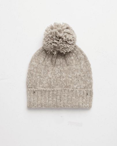 Ten Tree Banff Pom Beanie Ashwood Heather