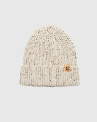 Ten Tree Bristow Fleck Beanie Pale Oak Heather Fleck