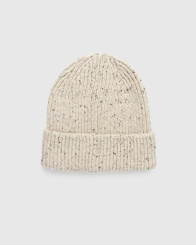 Ten Tree Bristow Fleck Beanie Pale Oak Heather Fleck