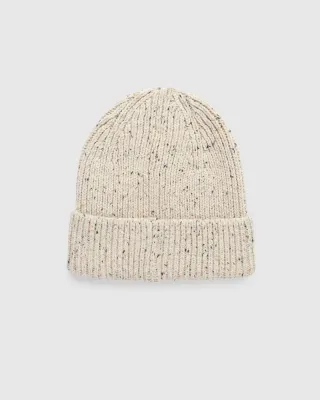 Ten Tree Bristow Fleck Beanie Pale Oak Heather Fleck