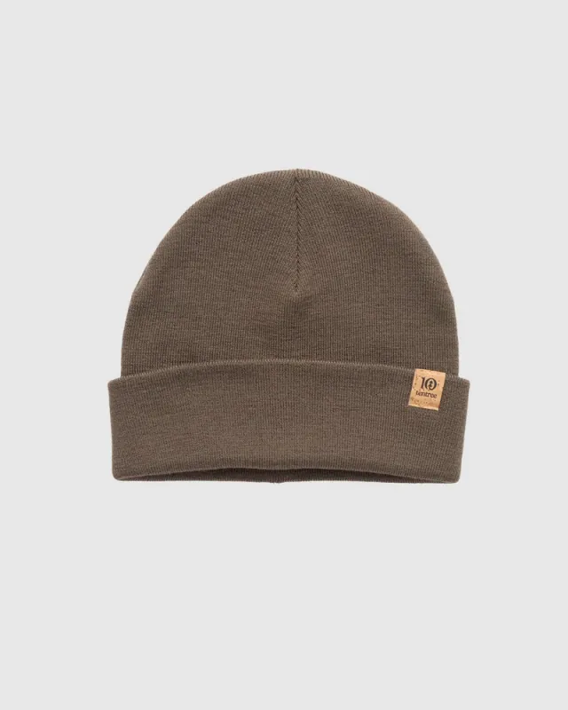 Ten Tree Wool Kurt Beanie Ashwood