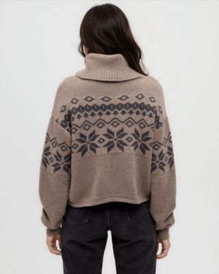 Ten Tree W Moray Sweater Ashwood Heather