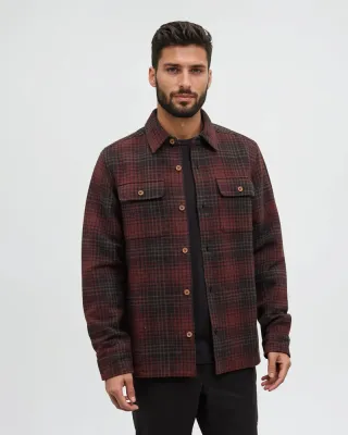 Ten Tree M Woodford Jacket Red Chestnut Plaid