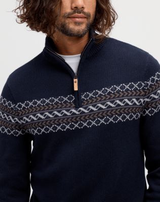 Ten Tree M Lawrence Sweater Midnight Blue