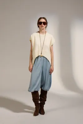 Deluc Ecru Jethro Knit Vest Deluc Ecru Jethro Knit Vest