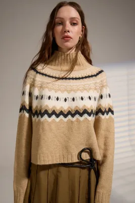 Deluc Cinnamon Turtleneck Sweater Deluc Cinnamon Turtleneck Sweater