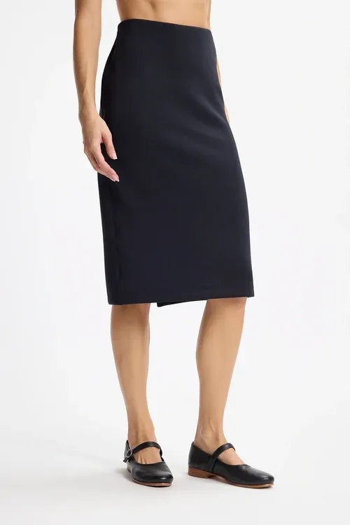 MPG Dreamweave Pencil Skirt Black