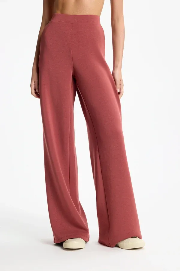 MPG Dreamweave Wide Leg Pant Spiced Apple